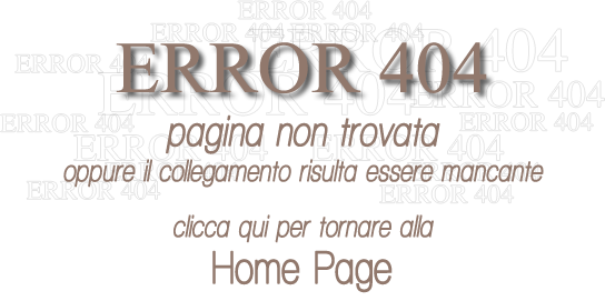 Pagina non trovata